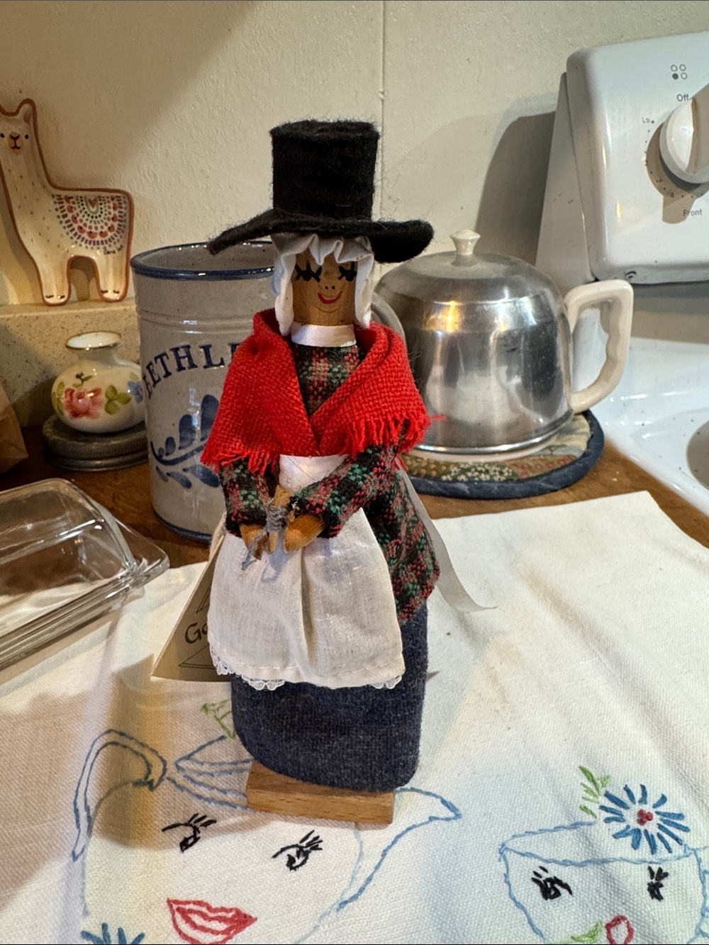 Handcrafted Folk Doll Decorative Welsh Figure